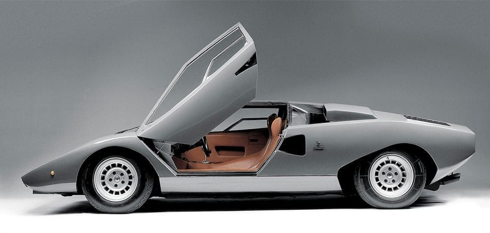 Lamborghini Countach LP400 - Lamborghinis supercars part 1 - 1963 Miura 1990 Countach