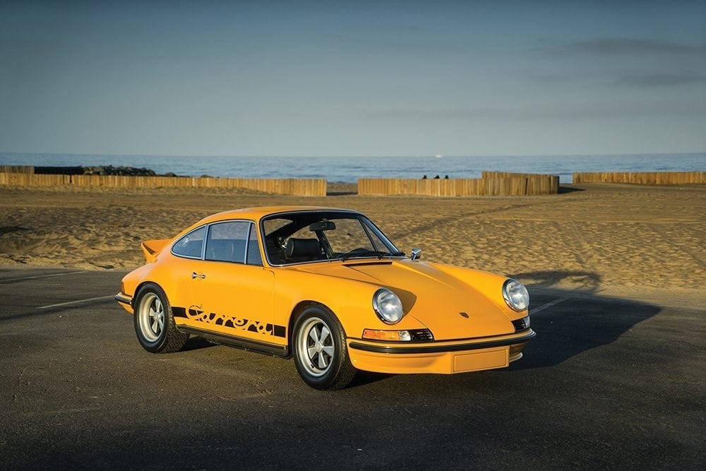 1973 Porsche 911 Carrera RS 2.7 Touring. Auctioned by RM Sotehby's at 19 August 2017 for 649,000 dollar _ 504,000 pound. Photo RM Sotheby's. We offer fast flexible finance for 911S 2.4s