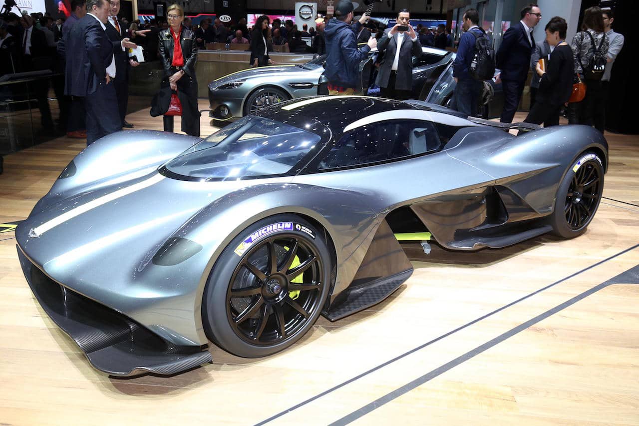 Aston-Martin-Valkyrie Aston Martin Valkyrie - Geneva International Motor Show 2017