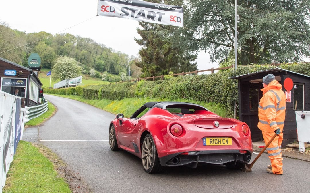 SPEED CLIMBERS: SUPERCAR DRIVERS ON SHELSLEY WALSH HILL CLIMB